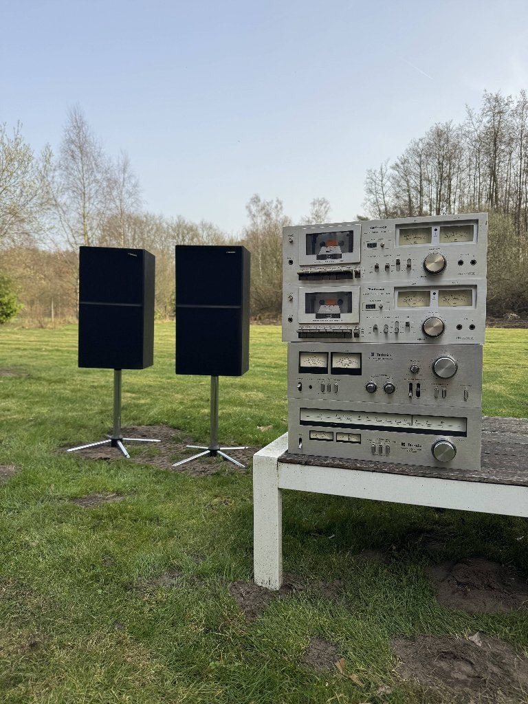 Kit Hi-Fi vintage des années 70 Technics, TV, Hi-fi & Vidéo, Autres marques, Deck cassettes ou Lecteur-enregistreur de cassettes