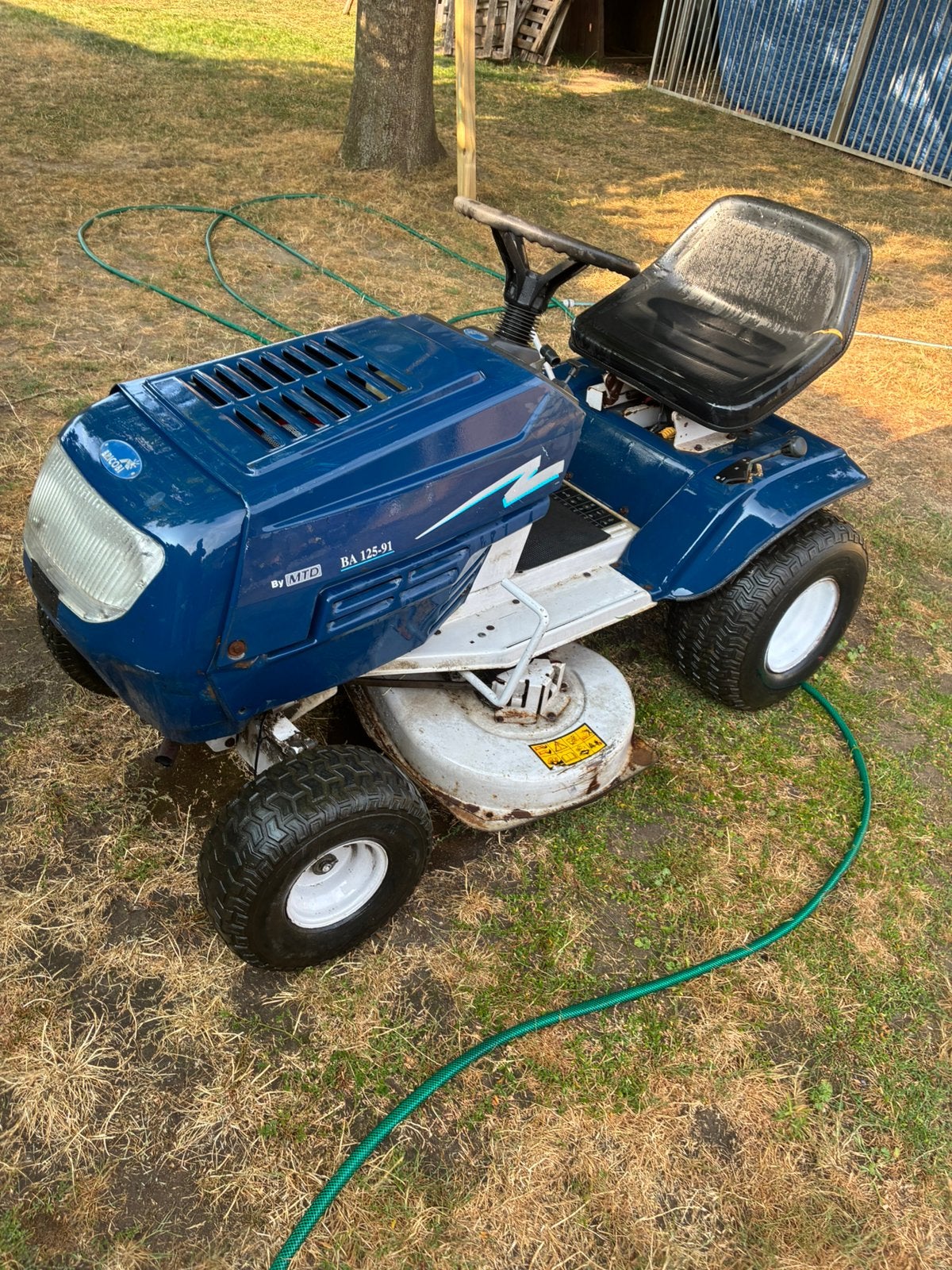 Zitmaaier bricobi, Enlèvement, Utilisé, Démarrage électrique, 90 à 120 cm