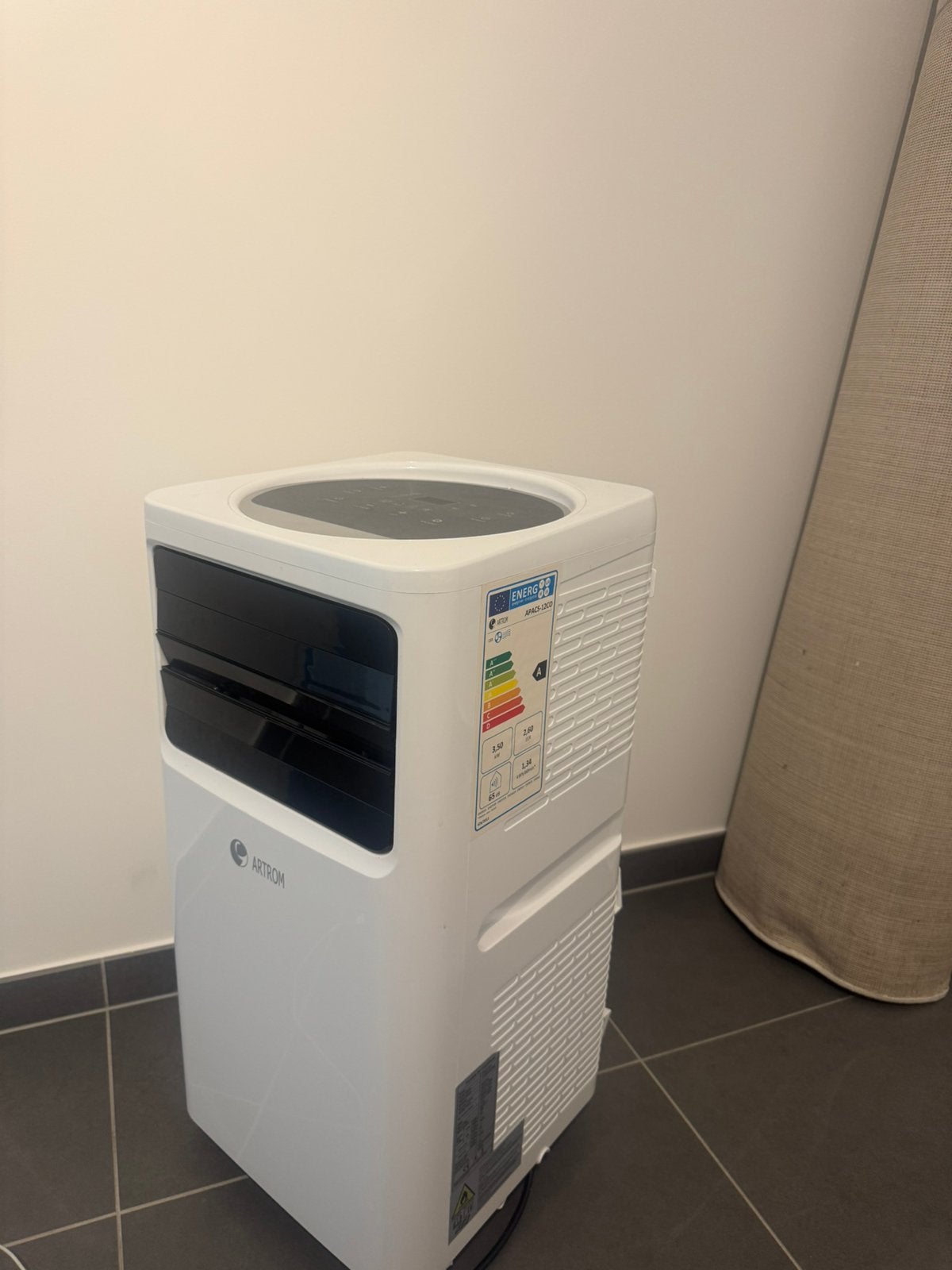 Climatiseur mobile 12000 BTU – Très bon état, Electroménager, Enlèvement, Comme neuf, Climatiseur mobile, Télécommande
