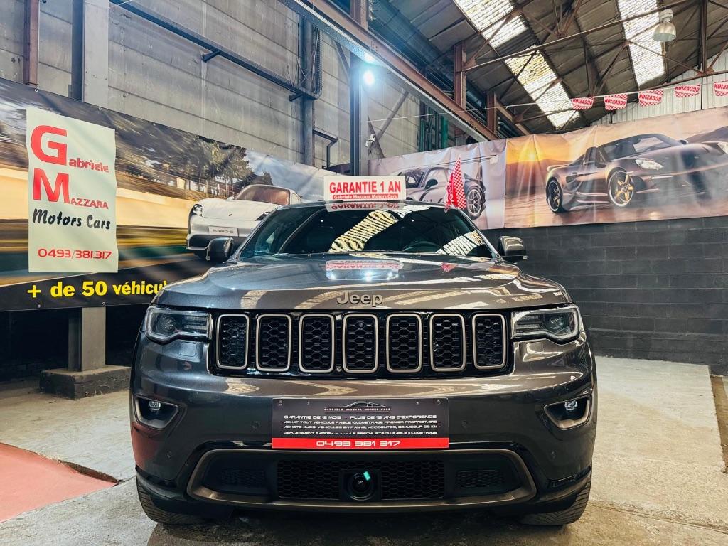 Jeep Grand Cherokee 3.0 V6 TD 1941 Years Full, Autos, Cuir, Argent ou Gris, Achat, Entreprise