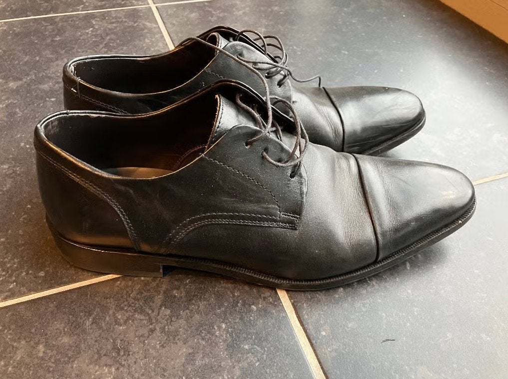 Ambiorix schoenen maat 43, Ophalen, Zwart, Zo goed als nieuw, Veterschoenen