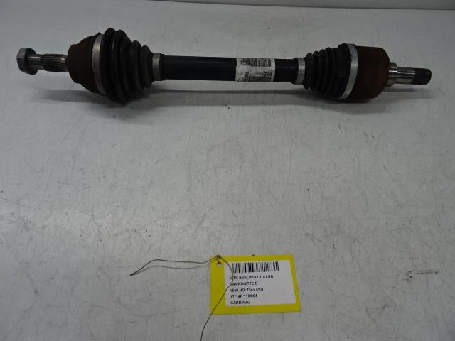 CARDAN AVANT GAUCHE (TRANSMISSION) Berlingo (9660782780), Citroën, Mevr. I. Hauben, Utilisé, Rue de l'Espoir 34 34
4030  GRIVEGNÉE, BE