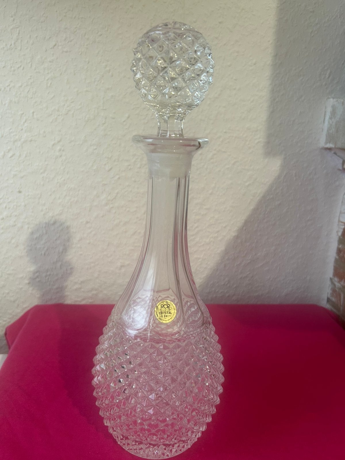 Carafe cristal 75cl, Antiquités & Art, Enlèvement