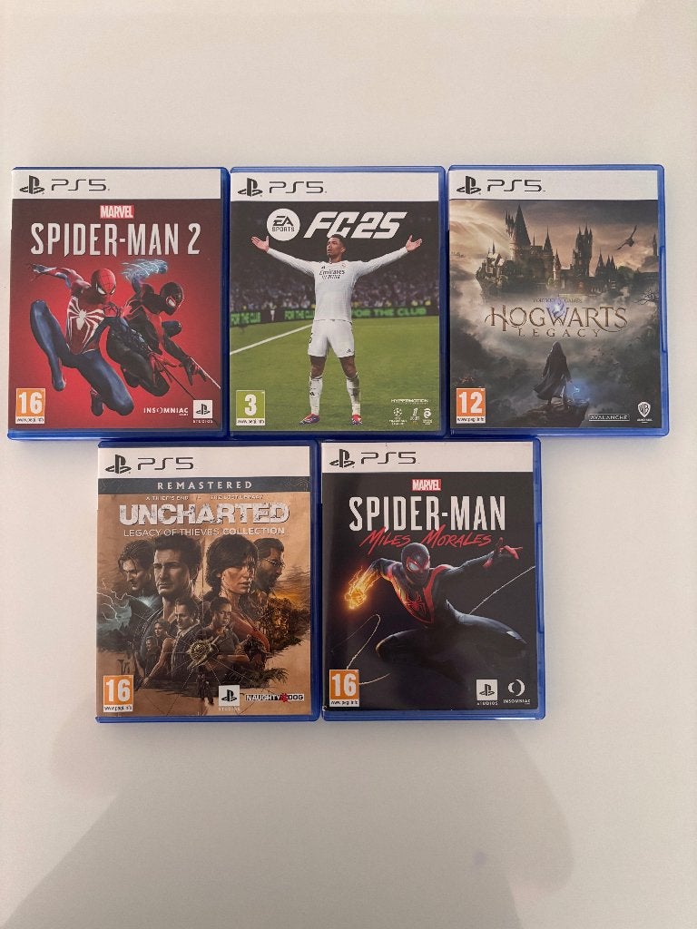 Setje PS5 games, Games en Spelcomputers, Games | Sony PlayStation 5, Zo goed als nieuw, Ophalen of Verzenden