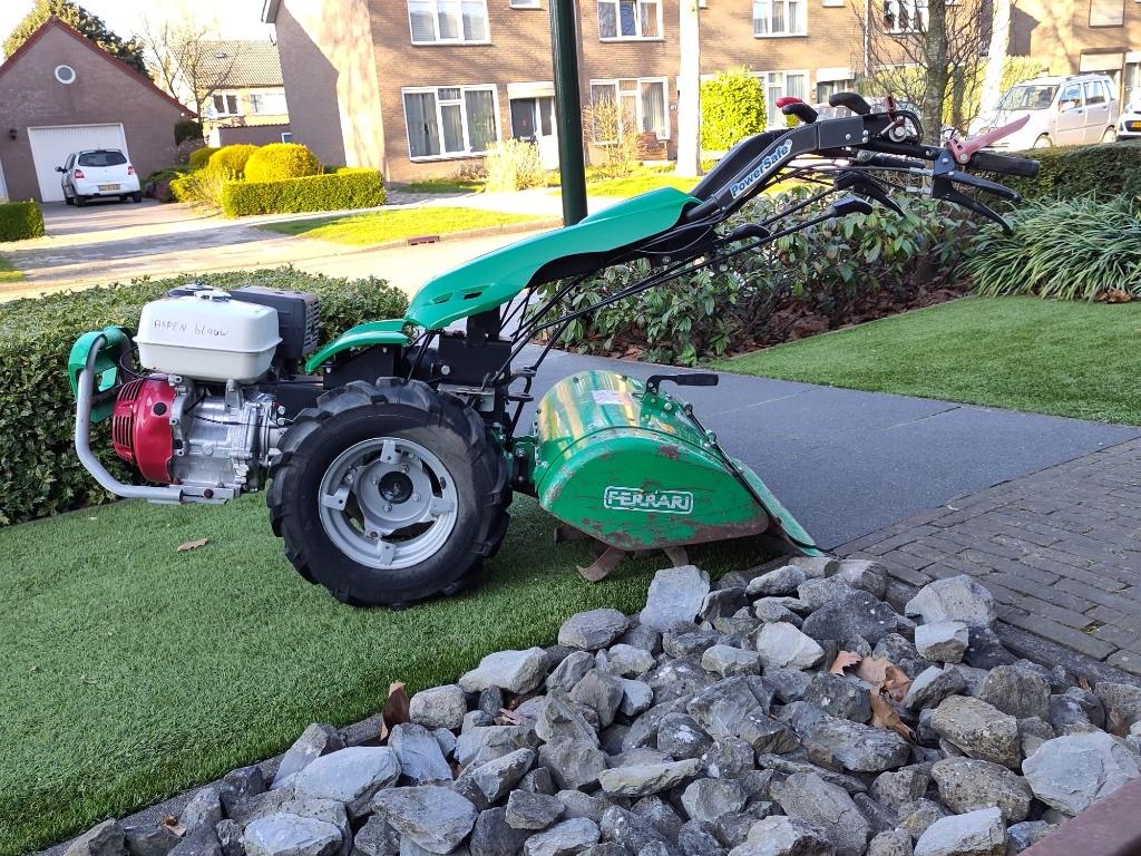 Ferrari 340 Powersafe benzine motoculteur 12 pk Honda GX390, Enlèvement, Utilisé