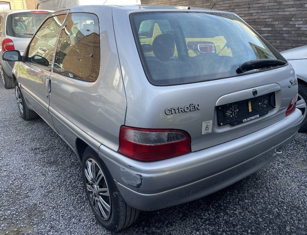CITREON SAXO  03/2001 1.4 ESS Euro 3 Ok lez CT OK BOITE AUTO, Autos, Argent ou Gris, Achat, Entreprise, Saxo