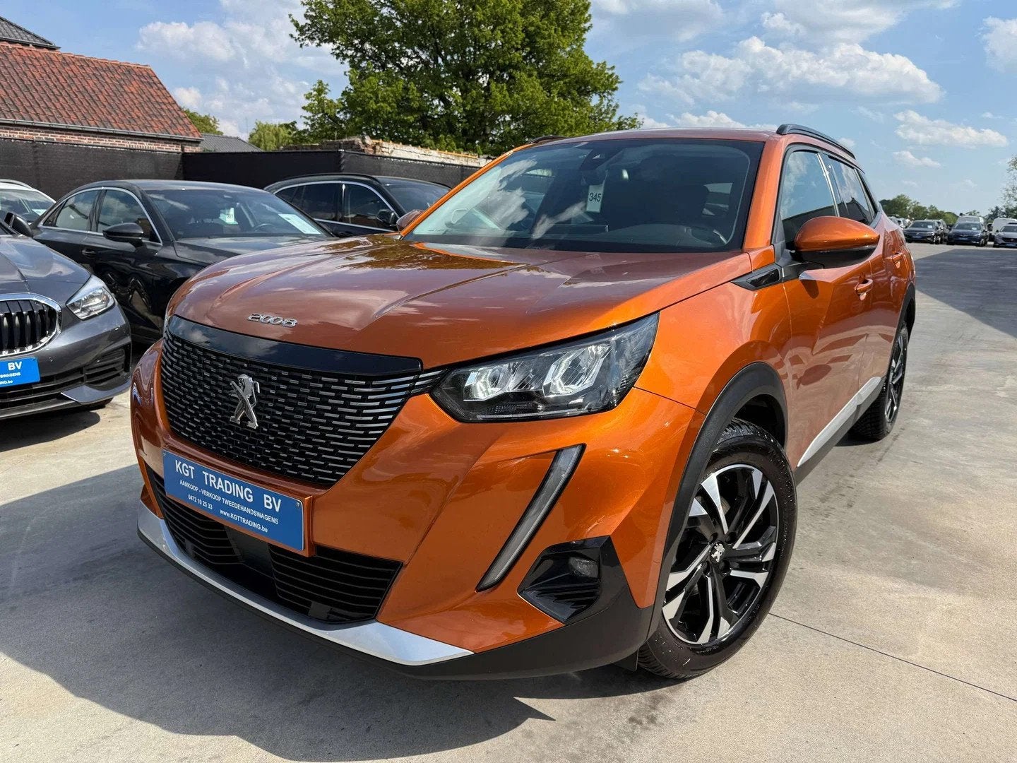 Peugeot 2008 1.2i ALLURE NAVIGATIE LEDER CAMERA CARPLAY FULL, Phares entièrement LED, 1263 kg, Achat, Euro 6