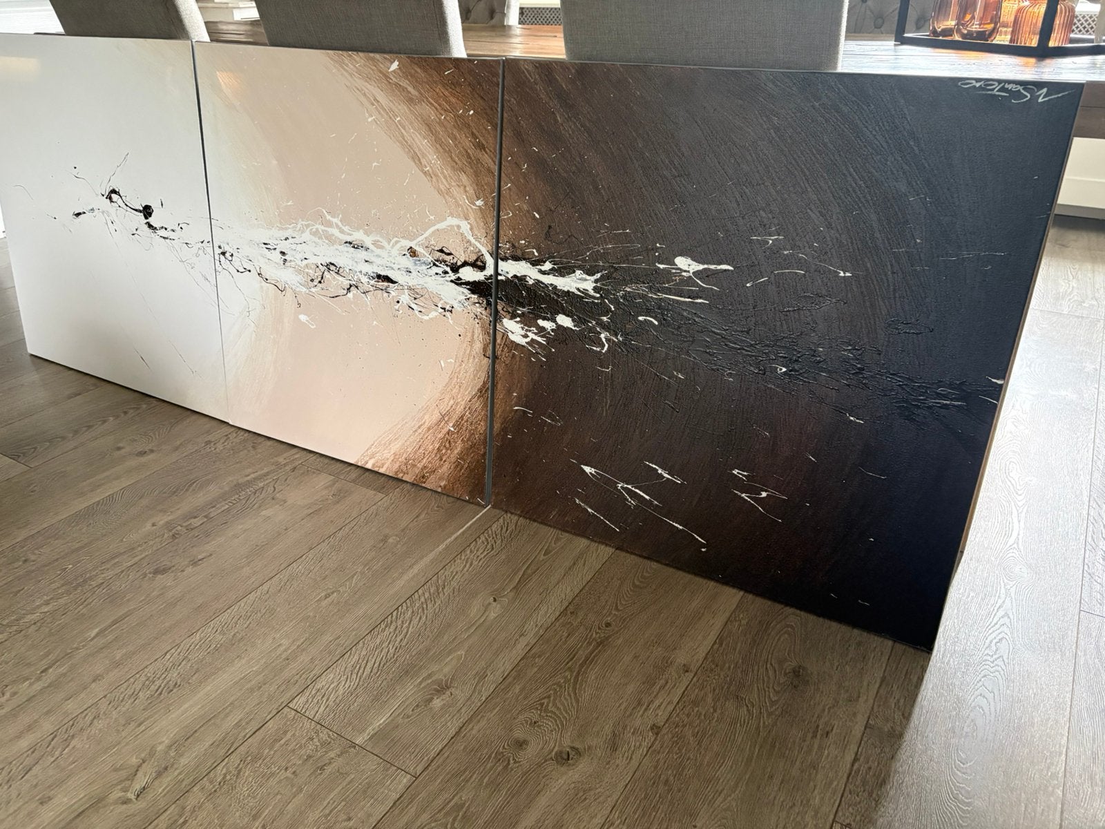 Drie luik schilderij, Antiek en Kunst, Ophalen