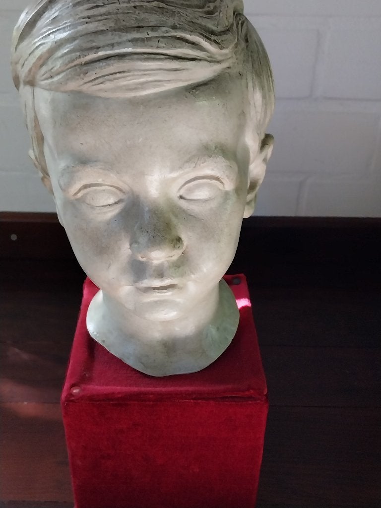 kinderhoofd, Antiek en Kunst, Ophalen, Realistisch, Origineel werk, Overige onderwerpen