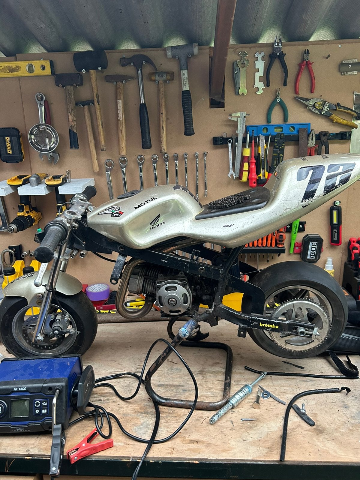Pocketbike, Fietsen en Brommers, Ophalen, Zo goed als nieuw