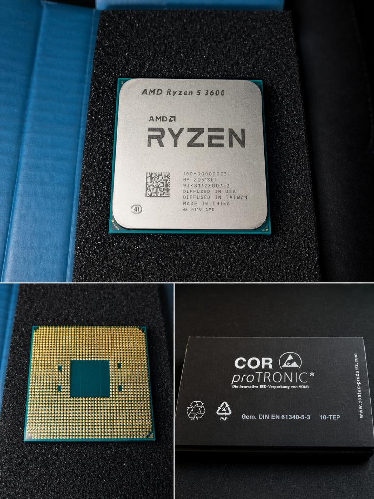 AMD Ryzen 5 3600 — processor met 6 kernen en 12 draden, 6-core, Refurbished, AMD Ryzen 5, Ophalen of Verzenden