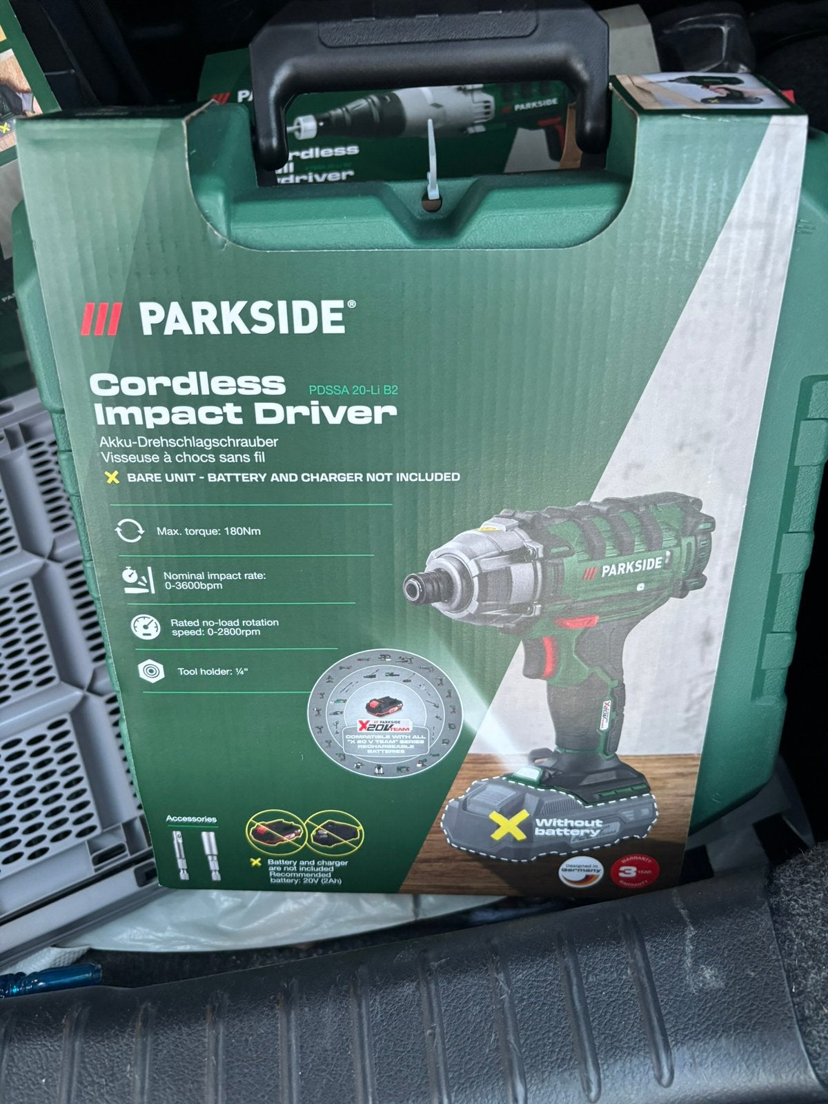 Parkside slagmoersleutel, Enlèvement, Neuf
