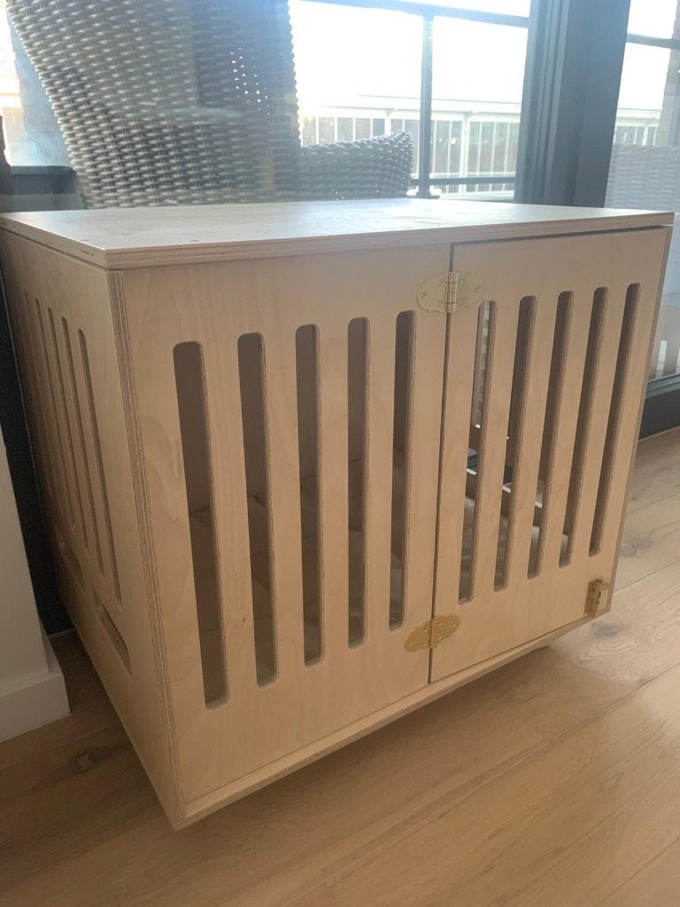 Cage pour chien faite main, Enlèvement ou Envoi, Comme neuf