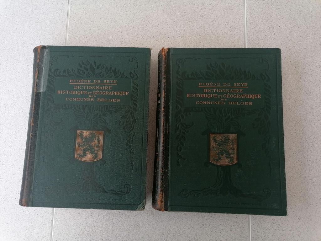 Eugène De Seyn..Historique et Géographiques  communes Belges, Ophalen of Verzenden