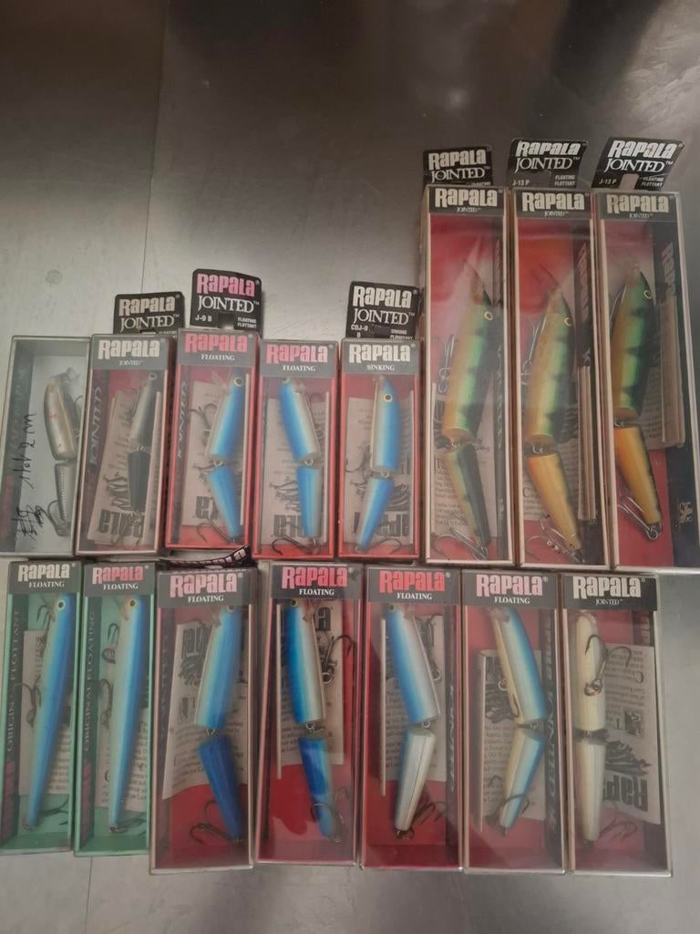Rapala pluggen, Ophalen
