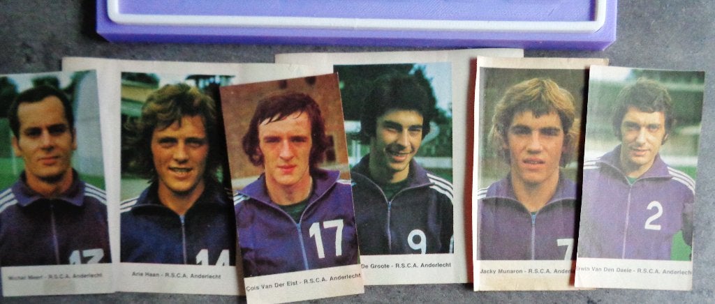 VOETBAL Anderlecht PRENTEN PERRETTE DE BEUKELAAR 6x, Verzenden