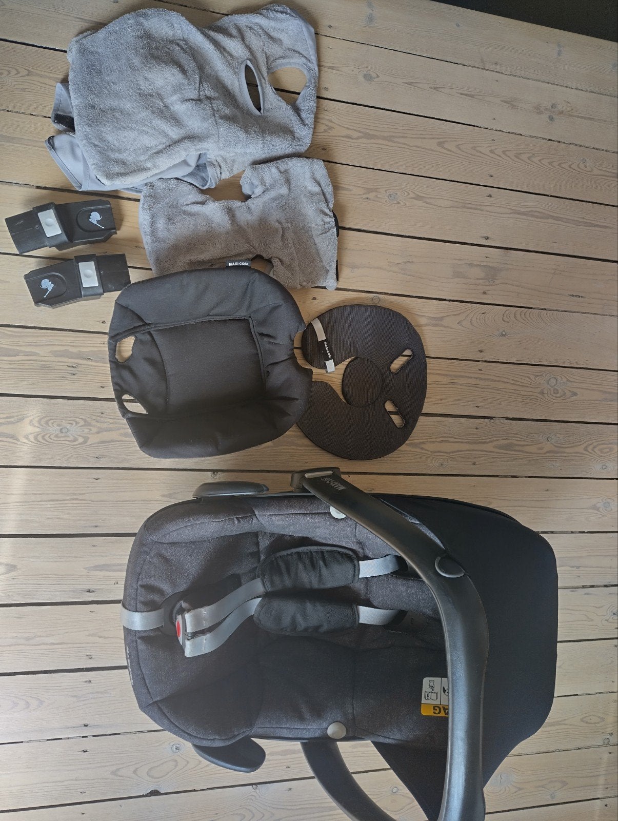 Pebble Pro Maxi Cosi noir, 0 t/m 10 kg, Ophalen of Verzenden, Maxi-Cosi, Gebruikt