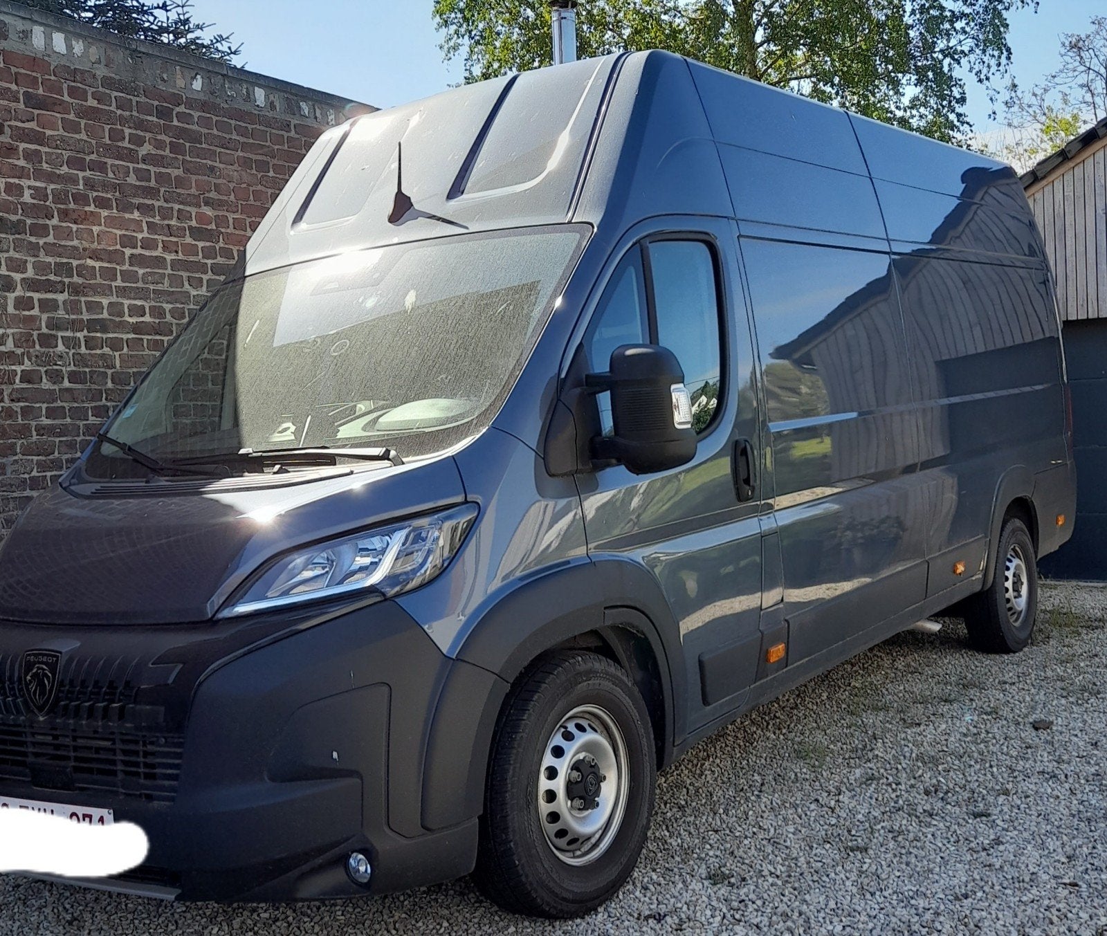 Peugeot Ducauto gris H3L4   2.2 HDI peu de kms, Autos, Entreprise, Achat