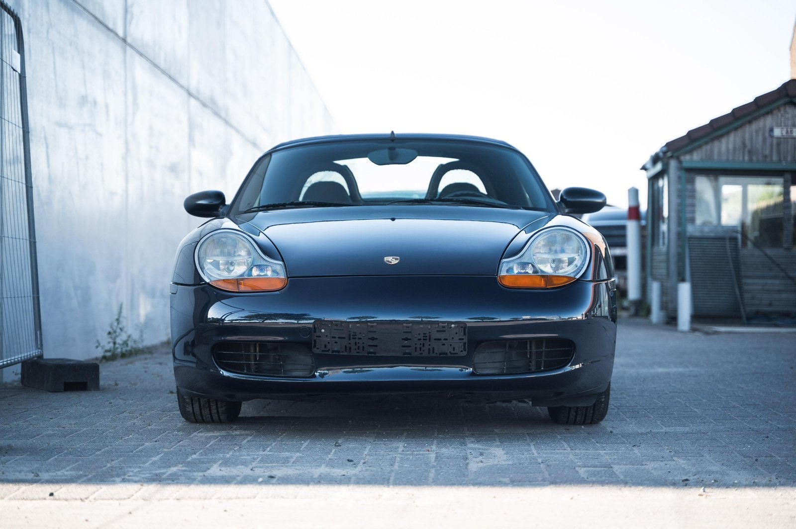 Porsche Boxster 2.7 manueel gekeurd voor verkoop, Auto's, Achterwielaandrijving, Blauw, Leder, Handgeschakeld