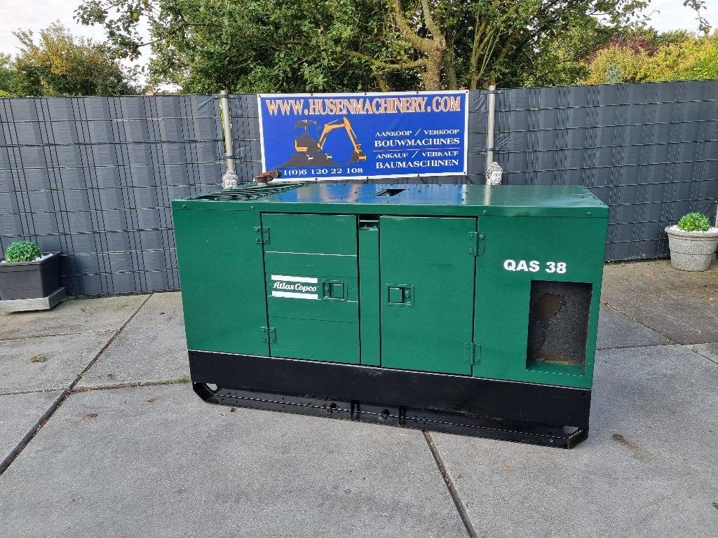Atlas copco qas 38  generator  exportprijs, Ophalen