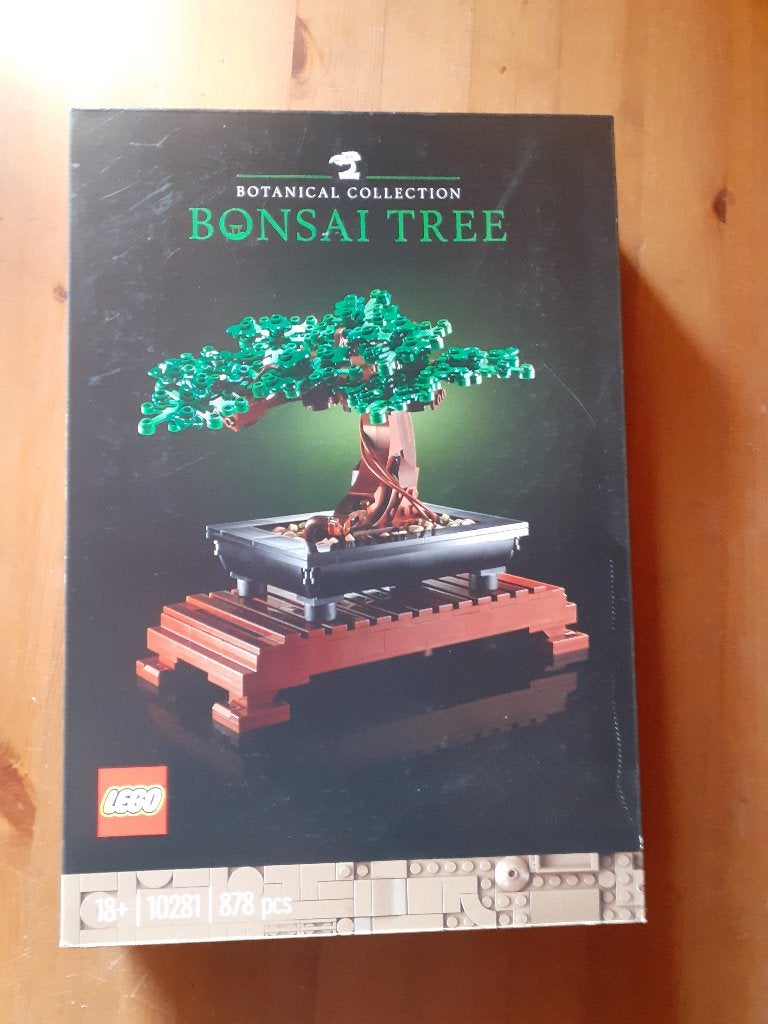 Lego 10281 bonsai tree, Lego, Ophalen of Verzenden, Zo goed als nieuw, Inclusief instructies