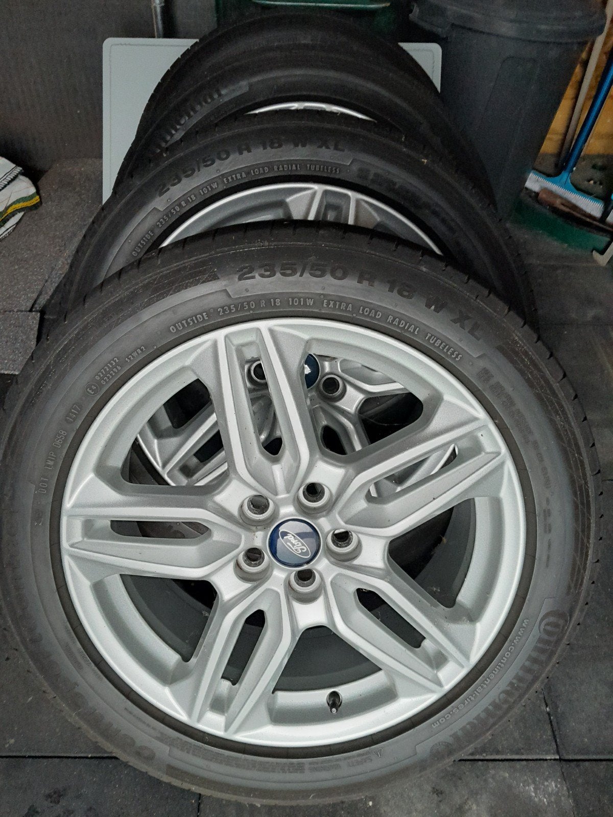 Originele Ford velgen 18" 5x108, Auto-onderdelen, Banden en Velgen, Velg(en), 18 inch, Personenwagen, Ophalen