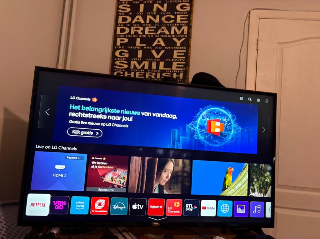 Téléviseur LG, Enlèvement, Comme neuf, LG, Smart TV