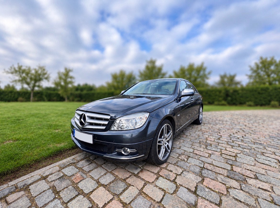 Mercedes C200 CDI - 109.459Km, 100 kW, Achterwielaandrijving, Zwart, Leder en Stof