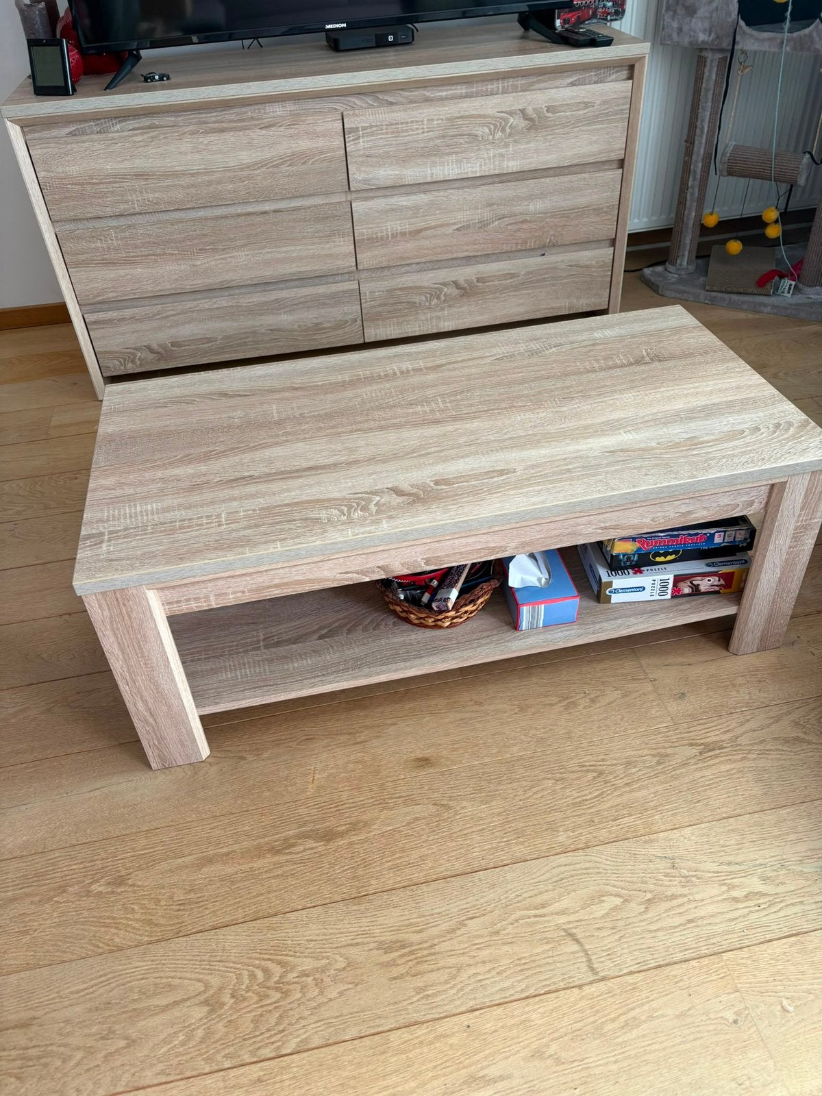 Tv kast+ salon tafel, Huis en Inrichting, Ophalen