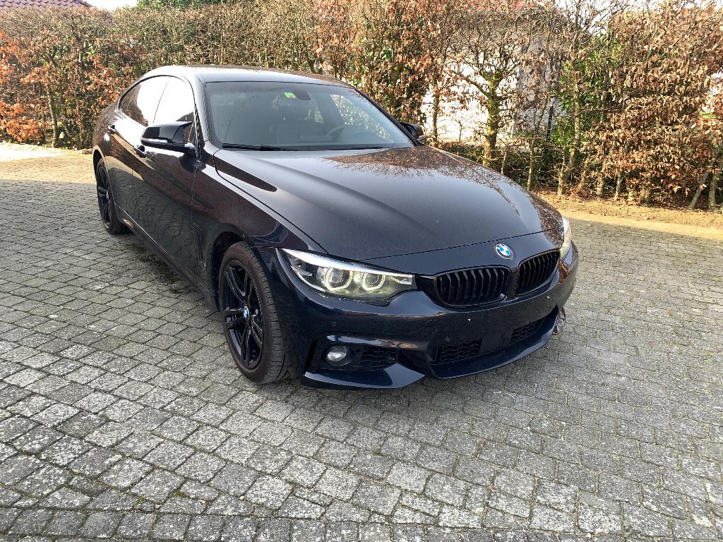 BMW 4er 440i Gran Coupé xDrive M Sport, Automaat, Zwart, Leder, Particulier