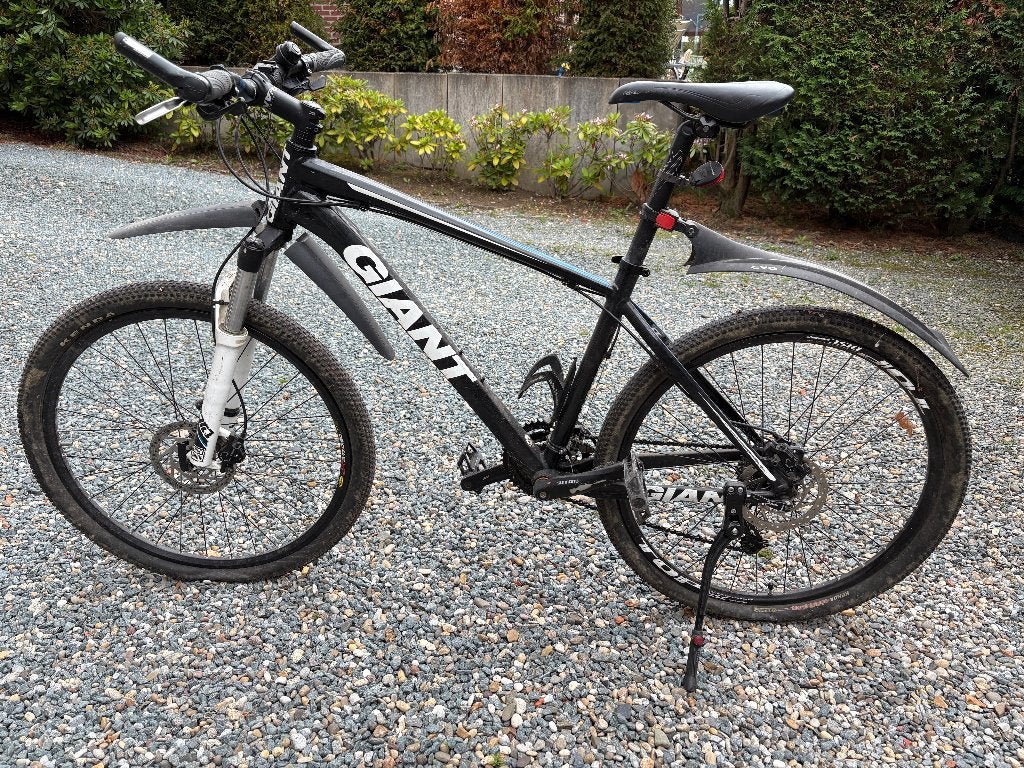 Giant mountain bike te koop, Fietsen en Brommers, Fietsen | Mountainbikes en ATB, Gebruikt, Heren, Giant, Hardtail, Schijfrem