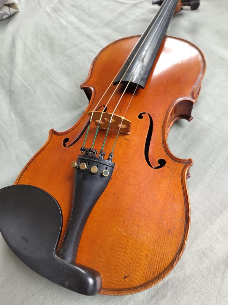 viool Jerome Tibouville Lamy 1920, Musique & Instruments, Instruments à cordes frottées | Violons & Altos, Utilisé, Violon, Violon 4/4