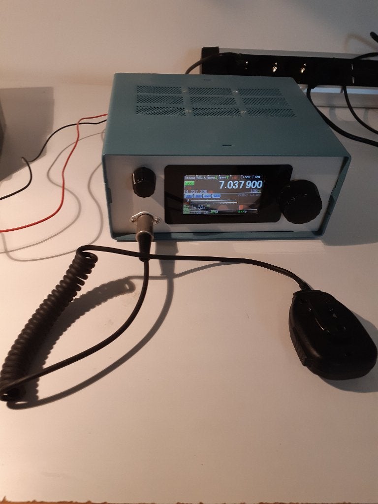 UBitX  TRX avec écran tactile Nextion 2,8 pouces, Télécoms, Enlèvement ou Envoi, Utilisé, Émetteur et Récepteur