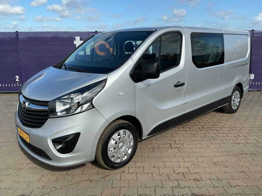 2017 - Opel - Vivaro - 1.6 CDTI L2H1 DC Sport - Bedrijfswage, Auto's, Gebruikt, Euro 6, Bedrijf, Te koop