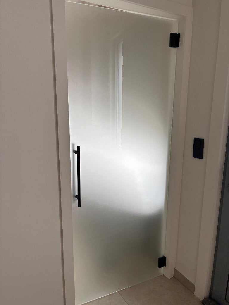 Glazen binnendeur, Porte intérieure, Verre, Enlèvement, 200 à 215 cm