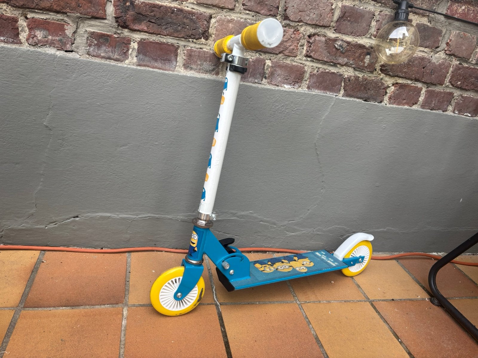 Vouwbare step “minions”, Ophalen, Zo goed als nieuw