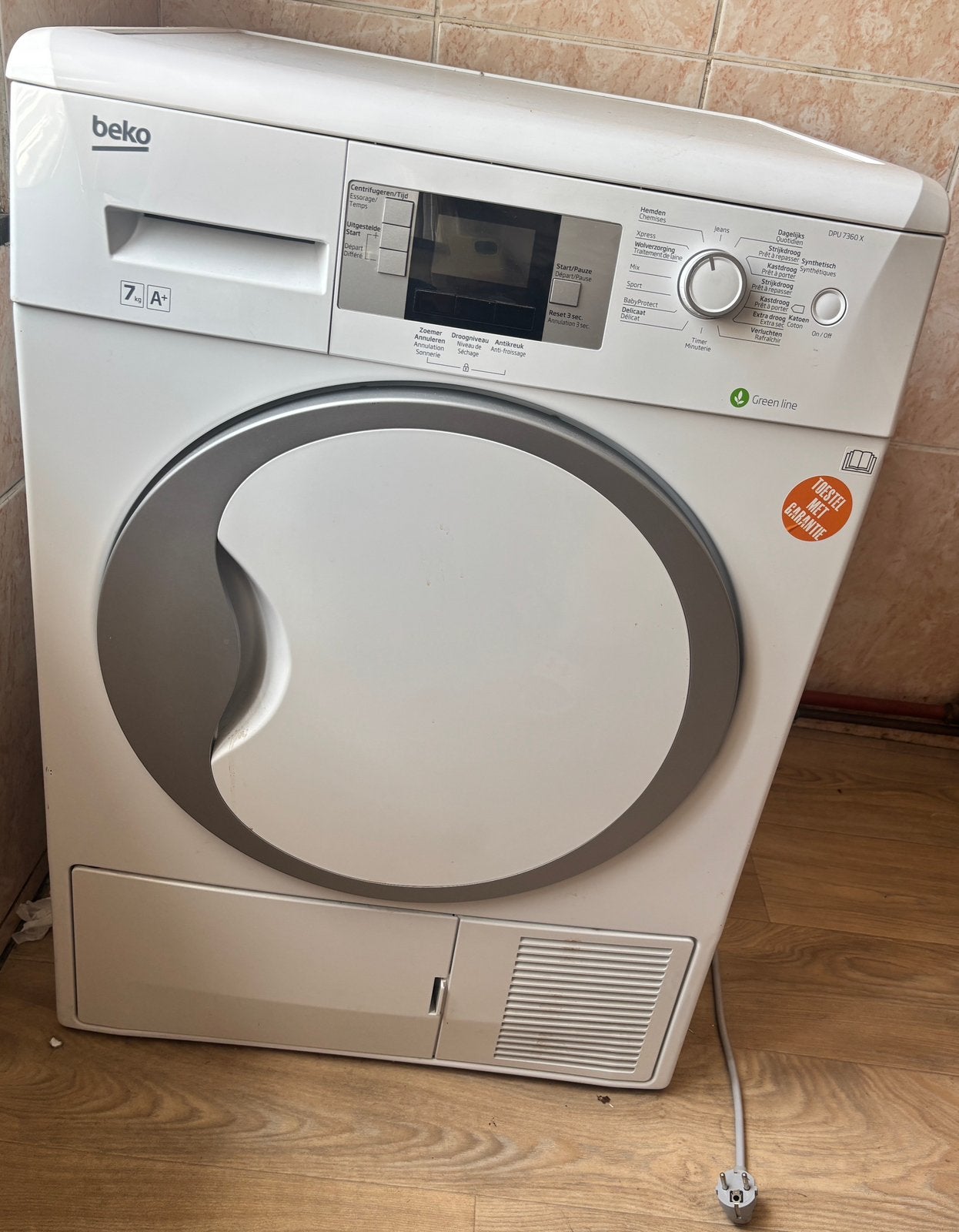 Sèche linge beko, Electroménager, 6 à 8 kg, Enlèvement, À condensation, 90 à 95 cm