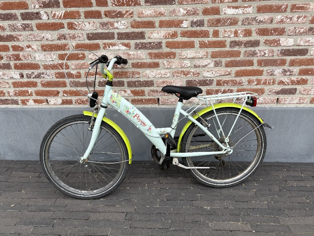 meisjes fiets 22inch, Fietsen en Brommers, Fietsen | Meisjes, Ophalen, 22 inch, Gebruikt, Velgrem