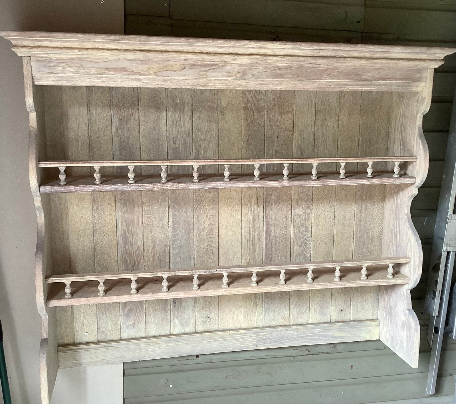 Houten wandrek, Ophalen, Gebruikt