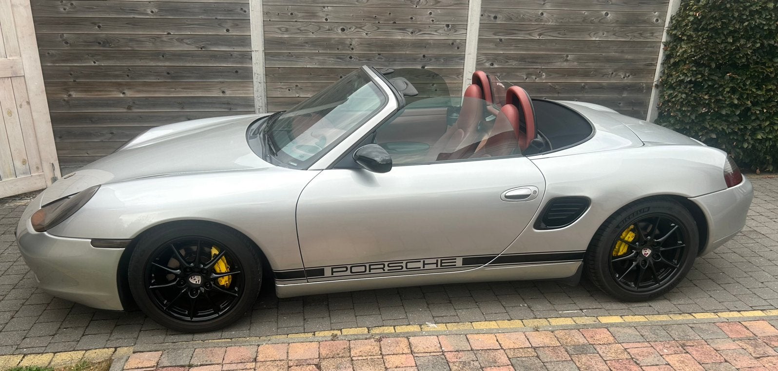 Porsche Boxster 2.5 Tiptronic S 1997, Auto's, Automaat, Dealer onderhouden, Cabriolet, Leder