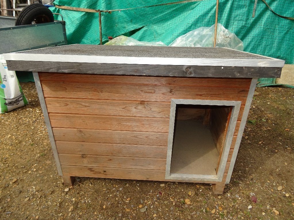 Groot hondenhok 1.20 m x 88 cm geen koerier, Dieren en Toebehoren, Ophalen, Zo goed als nieuw, Hondenhok