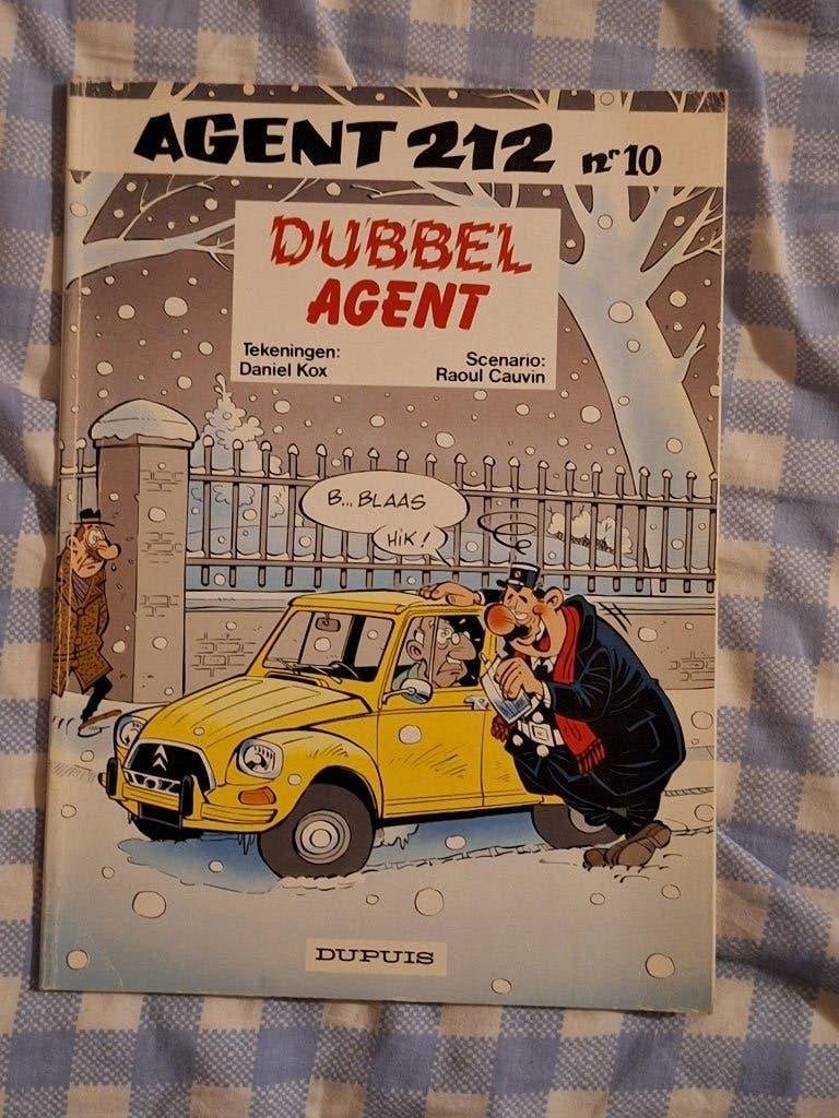 agent 212 10: dubbelagent, Eén stripboek, Ophalen of Verzenden, Gelezen