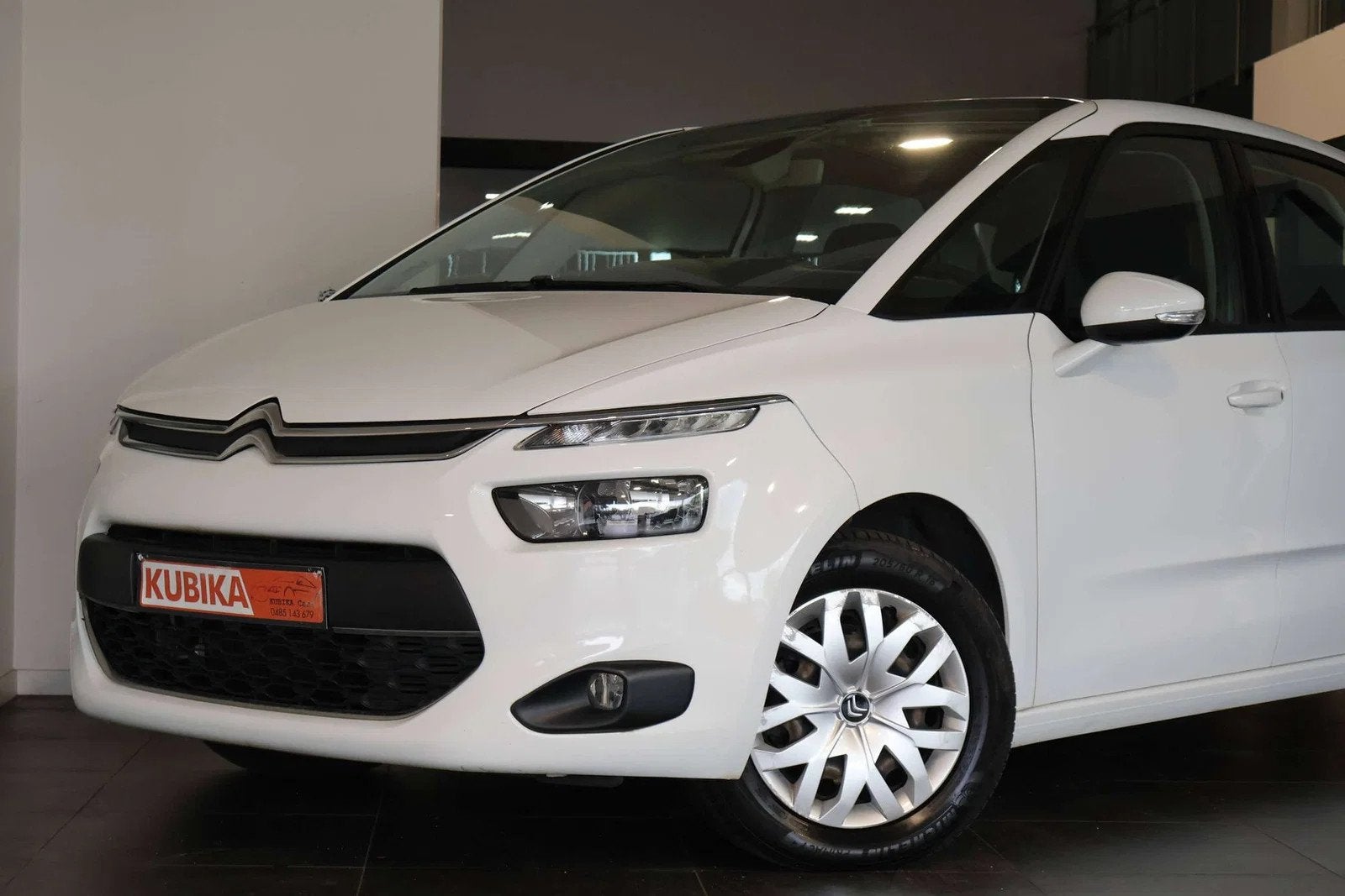 Citroën C4 Picasso C4 Picasso 1.6 BlueHDi CruiseC ParkS Air, Auto's, Citroën, Euro 5, Stof, Zwart, 4 cilinders