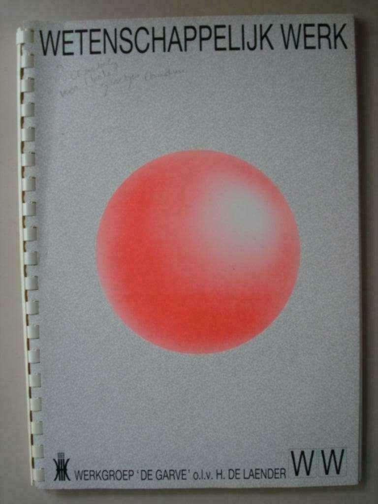 20. Wetenschappelijk werk 2de leerjaar Elektriciteit en mec, Boeken, Schoolboeken, ASO, Natuurkunde, Zo goed als nieuw, H. De Laender