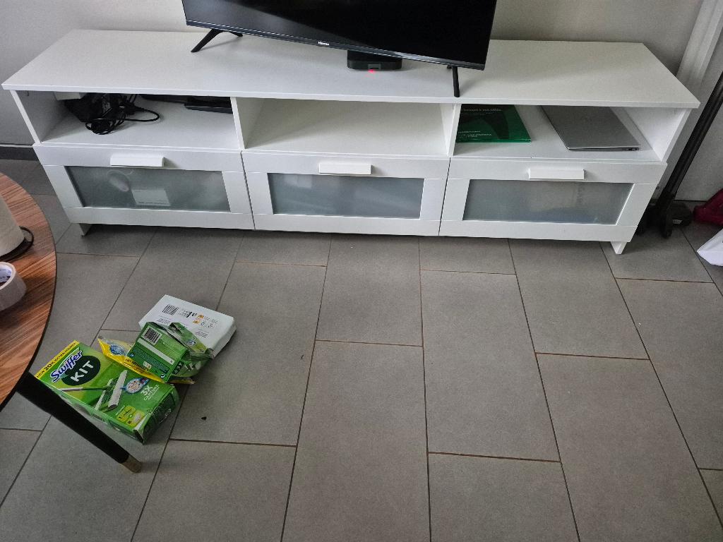 Banc tv ikea, Maison & Meubles, 25 à 50 cm, Moins de 100 cm, 150 à 200 cm, Enlèvement