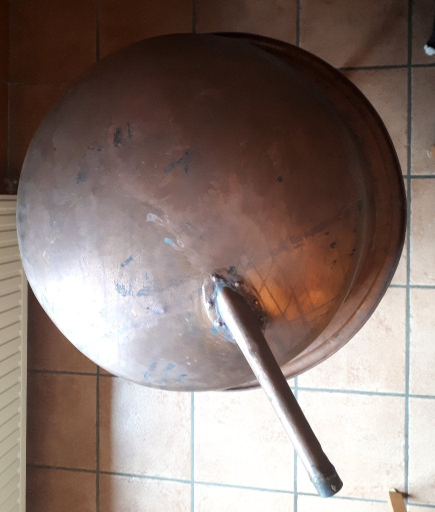 Koperen tank, Ophalen