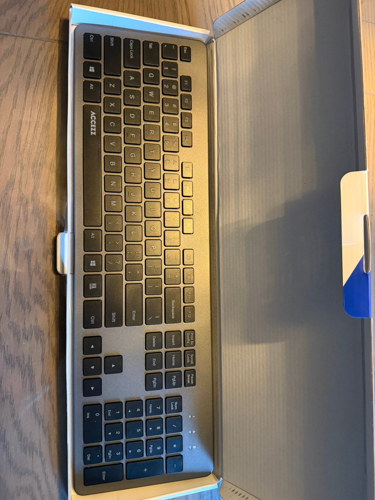Accezz premium toetsenbord, Ophalen of Verzenden, Qwerty, Nieuw, Draadloos
