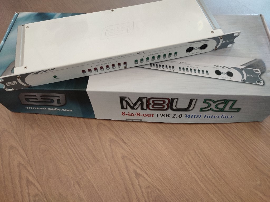 2 stuks ESI MU8XL midi patchbays - STERK VERLAAGDE PRIJS!, Ophalen of Verzenden, Zo goed als nieuw
