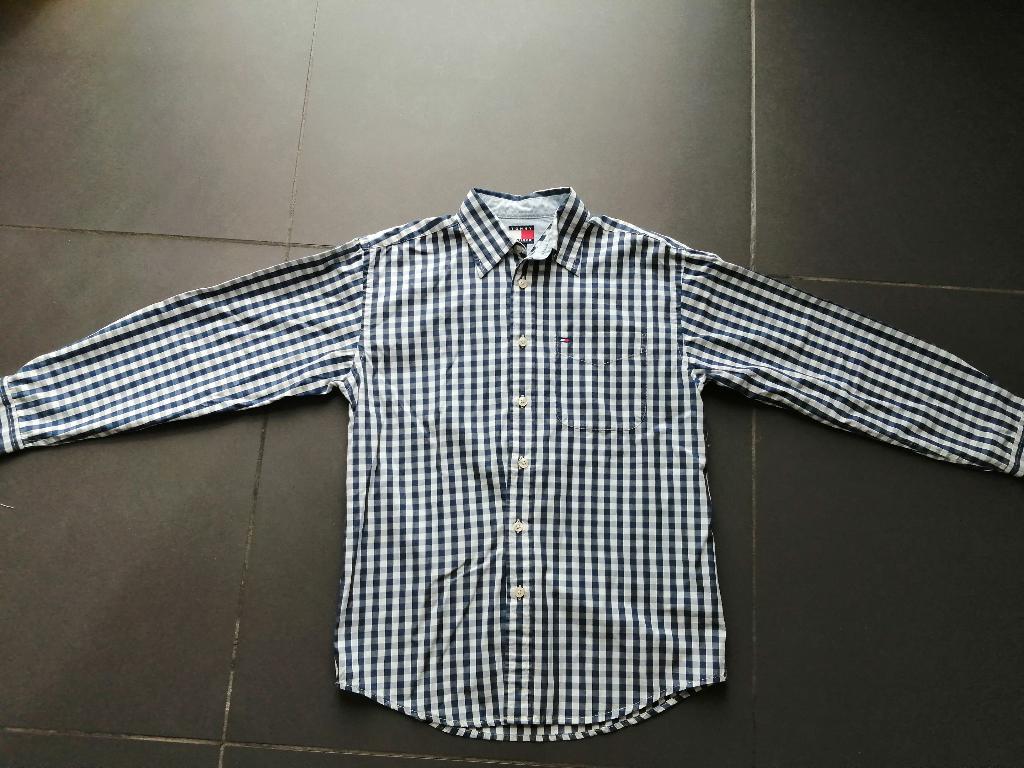 Mooi hemd Tommy Hilfiger 12 jaar, Overhemd of Blouse, Ophalen of Verzenden, Jongen, Tommy Hilfiger