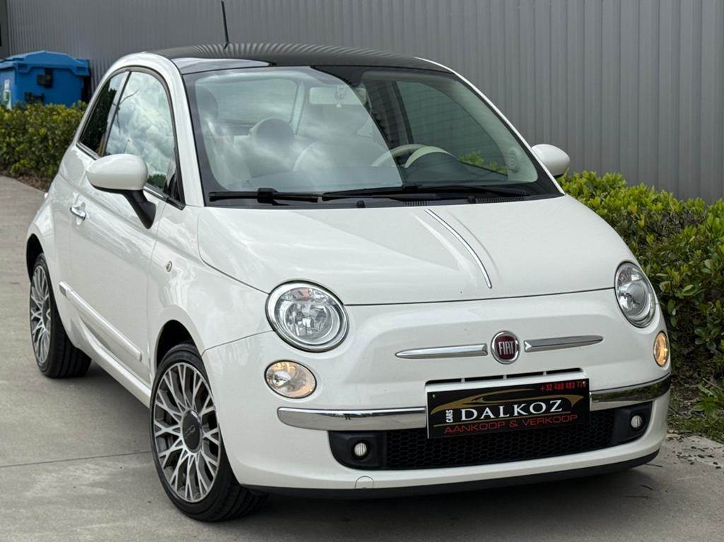 Fiat 500•1.2i•2012•Pano•Airco•Parkeersensor•89Dkm!•Garantie, Auto's, Voorwielaandrijving, Stof, 1242 cc, 4 cilinders